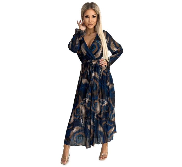 Dámské šaty mix model 20982649 - numoco Dámské šaty mix model 20982649 - numoco