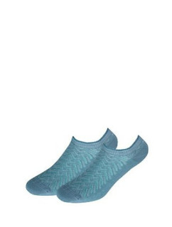 Dámske azúrové ponožky Wola W81.76P
