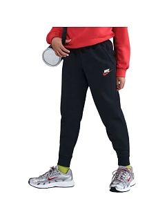 Detské športové nohavice Nike Sportswear Club Fleece Pants Black FD3008 015