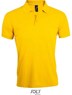 SOL'S Prime Men Pánske polo tričko z hrubej bavlny 25.0571 gold