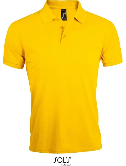 SOL'S Prime Men Pánske polo tričko z hrubej bavlny 25.0571 gold SOL'S Prime Men Pánske polo tričko z hrubej bavlny 25.0571 gold