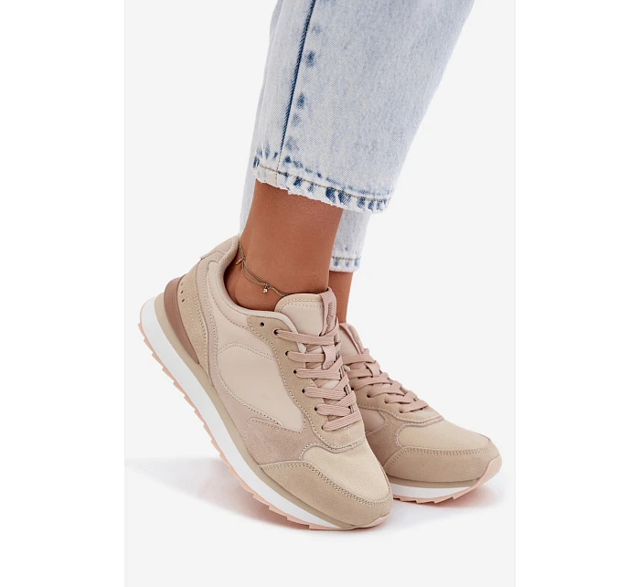Dámské semišové tenisky McArthur MA2512W Béžové Dámské semišové tenisky McArthur MA2512W Béžové