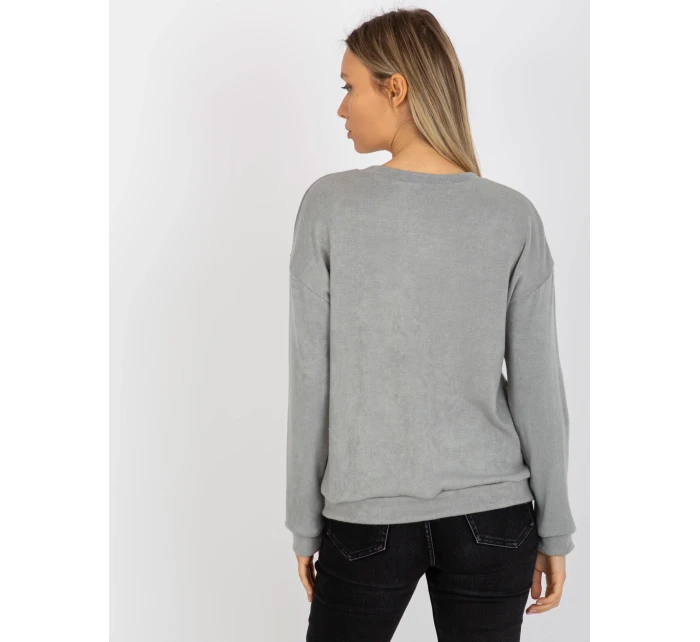 Blúzka LK BZ 509067.15 sivá