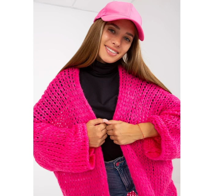 Dámsky sveter TW SW BI M2202 fluo ružový