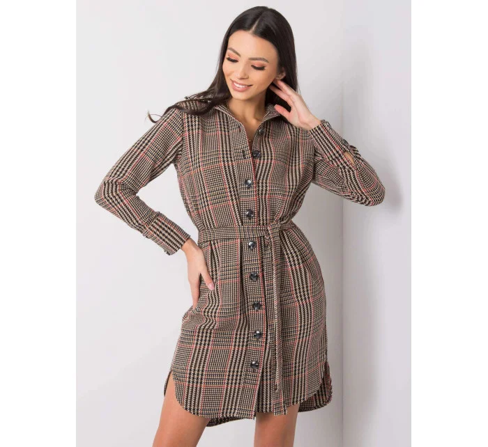 Dámske kockované šaty 508385.10 - FPrice