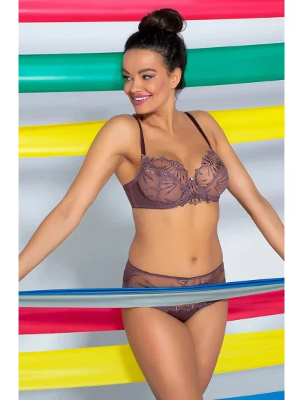 Dámska podprsenka 2035 Kávová ruža - AVA Dámska podprsenka 2035 Kávová ruža - AVA