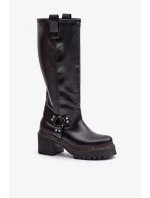 Topánky na podpätku model 201305 Krok vo veľkom štýle Topánky na podpätku model 201305 Krok vo veľkom štýle