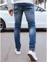 Pánske tmavomodré džínsové nohavice FashionStreet UX4294