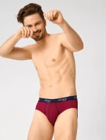 Pánske nohavičky Start Midi C2P box - MODRÁ - DARK COMBINATION - modrá kombinácia M008 - SLOGGI