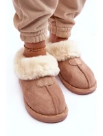 Dámské s Kožešinou Bežové model 21631535 - Boto