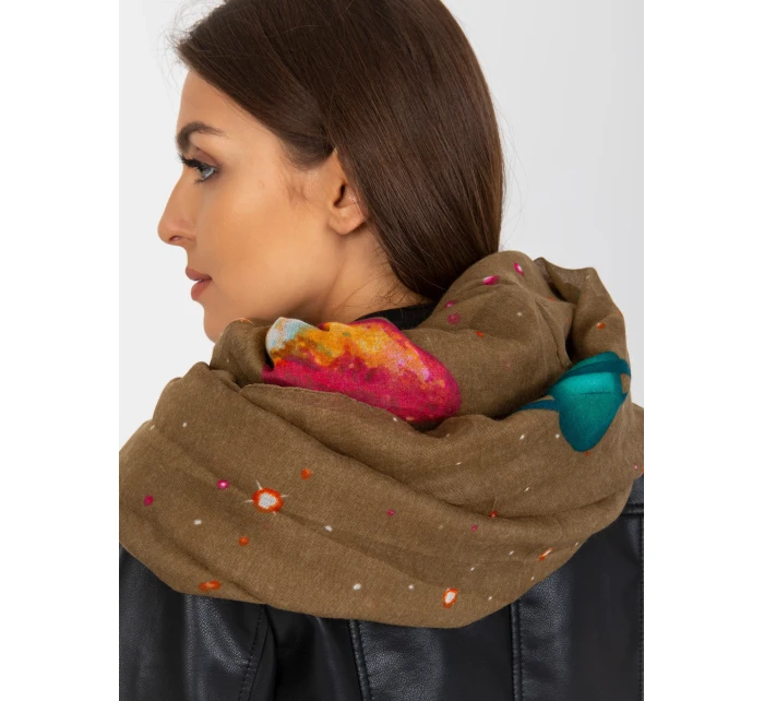 Tunelová šála AT KM model 17657819 tmavě lila - FPrice