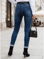 Dámské džínové kalhoty tmavě modré Dstreet model 21981554 - FashionStreet