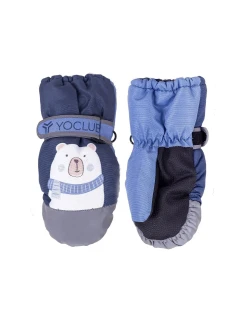 YOCLUB REN-0289C Chlapčenské lyžiarske rukavice