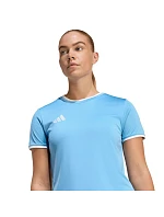 Adidas Dámske tričko Entrada 26 Light Blue JZ2498