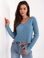 Jumper PM SW R1639.27 svetlomodrý