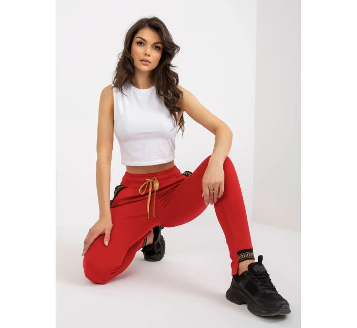 Tepláky RV DR 6173.71 červená Tepláky RV DR 6173.71 červená