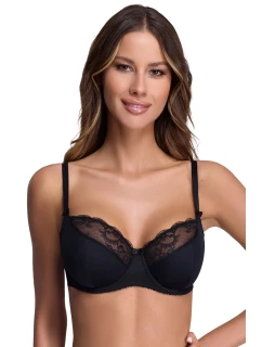 Dámska podprsenka Azalea 2110 Black - AVA