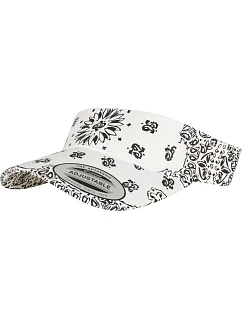 Flexfit 8888BP Slnečná čiapka „Bandana“ 55.88BP biela