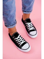 Dámské Klasické Tenisky Černé S model 21532070 - Boto Dámské Klasické Tenisky Černé S model 21532070 - Boto