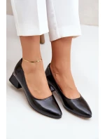 Kožené Lodičky Lewski model 21682441 Černé - Boto