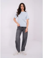 T shirt model 21821338 jasny niebieski - FPrice