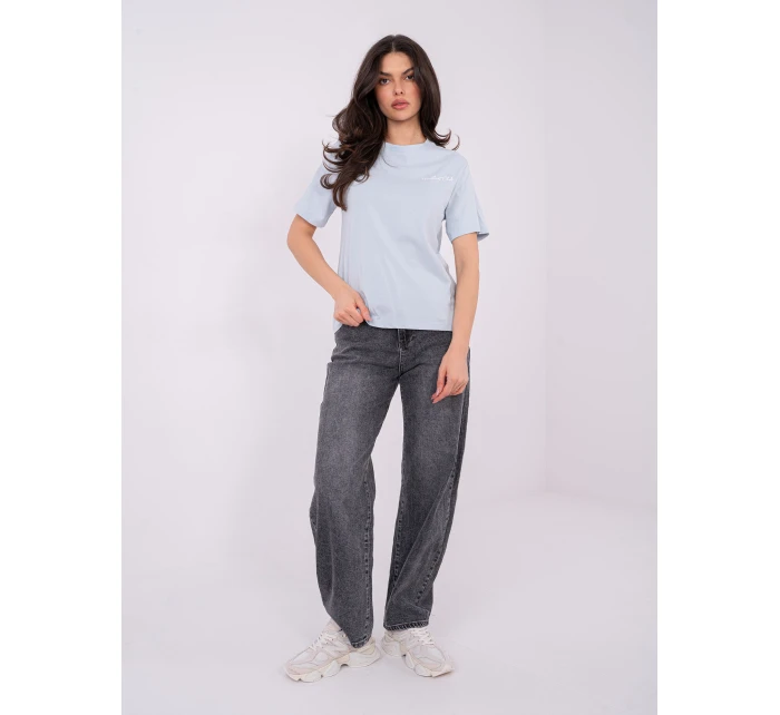 T shirt model 21821338 jasny niebieski - FPrice