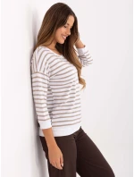 Blúzka RV BZ A790.47 bielo-béžová Blúzka RV BZ A790.47 bielo-béžová