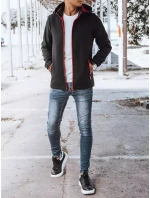 Pánská softshellová bunda černá Dstreet model 21965411 - FashionStreet