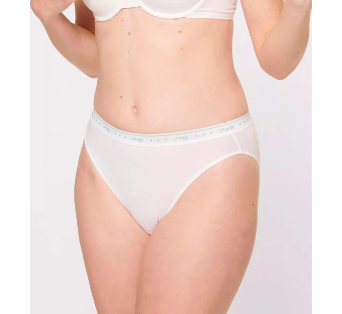 Dámske nohavičky 24/7 100 Tai - WHITE - biela 0003 - SLOGGI Dámske nohavičky 24/7 100 Tai - WHITE - biela 0003 - SLOGGI