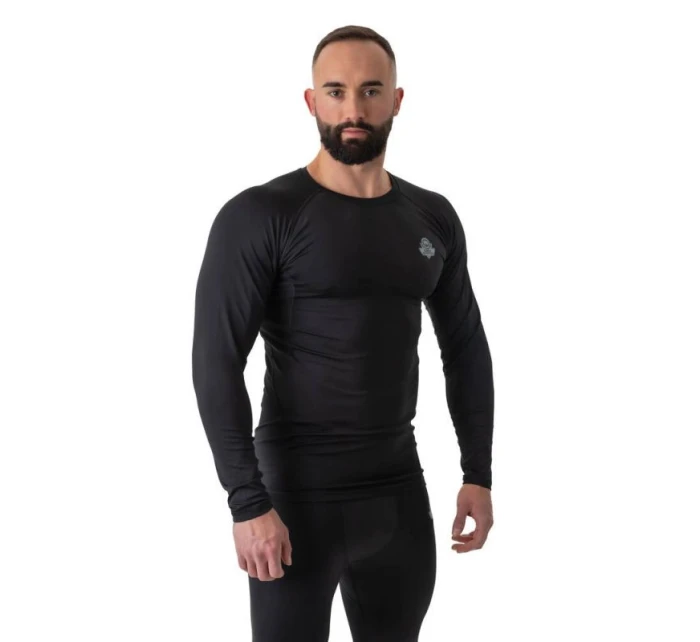 Rashguard s dlhým rukávom čierny BlackRSL - S Rashguard s dlhým rukávom čierny BlackRSL - S