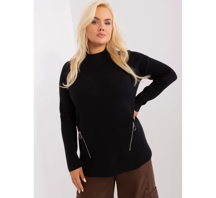 Sweter PM SW model 18949292 czarny - FPrice Sweter PM SW model 18949292 czarny - FPrice