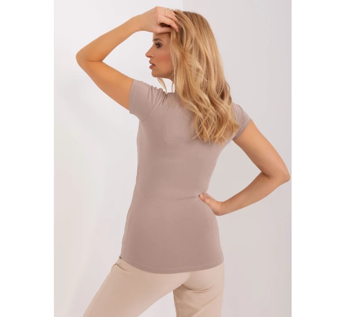 Tričko RV TS 5636.18 tmavá lila Tričko RV TS 5636.18 tmavá lila