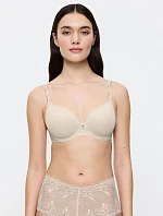 Dámska podprsenka Wild Azalea Florale WP - BROWN - natural 00RB - TRIUMPH