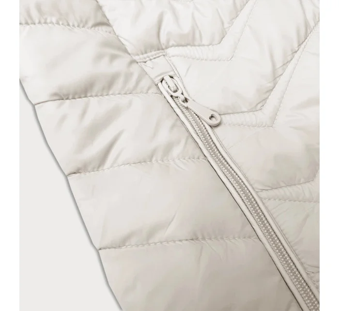 Dámska prešívaná bunda s kapucňou J Style (16M9238-280)