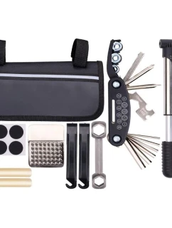 SADA NÁRADIA NA BICYKEL 14 POLOŽIEK V KUFRÍKU NA BICYKEL