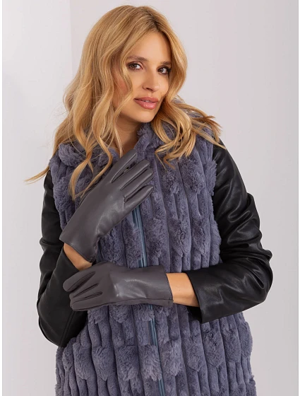 Rękawiczki AT RK model 19367632 ciemny szary - FPrice