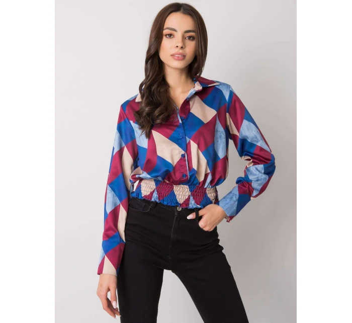 Blúzka DHJ BZ 15251.82 gaštanová