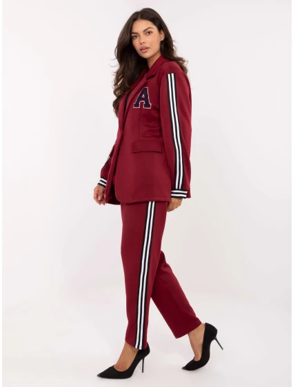 Komplet IT KMPL model 21302527 bordowy - FPrice