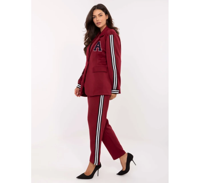 Komplet IT KMPL model 21302527 bordowy - FPrice