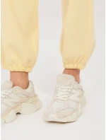 Nohavice IT SP 22197.61 svetložltá