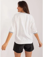 Bluzka RV BZ model 21271994 ecru - FPrice