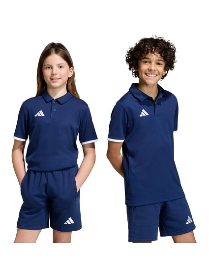 Detské tričko adidas Entrada 26 Polo navy blue JZ6627