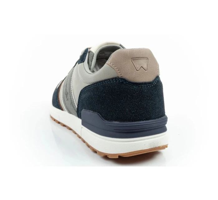 buty sportowe męskie sneakersy model 22002167 modne wygodne lekkie - Wrangler