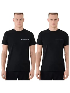 Pánske tričko (SADA 2 tričiek) 4F 4FWAW25TTSHM3457-020S-20S