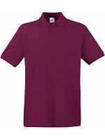 Fruit of the Loom Premium Polo Piqué – polokošeľa 16.3218, bordová
