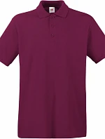 Fruit of the Loom Premium Polo Piqué – polokošeľa 16.3218, bordová