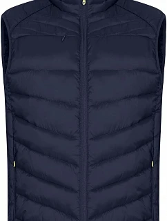 Vest Men Pánská prošívaná vesta dark navy model 22454717 - Clique