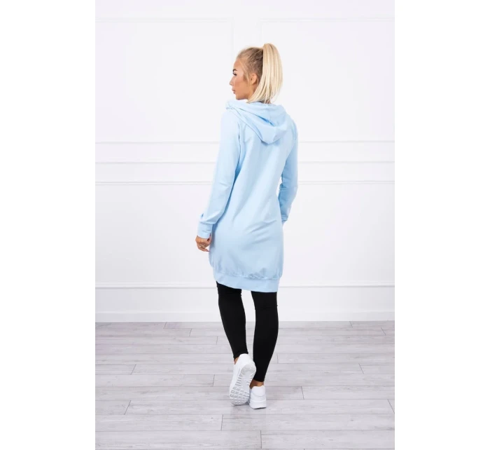 Mikina s kapucňou modrá Mikina s kapucňou modrá