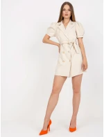 Šaty DHJ SK model 17445360 světle béžová - FPrice