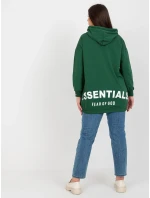 Mikina RV BL model 17821359 tmavě zelená - FPrice Mikina RV BL model 17821359 tmavě zelená - FPrice